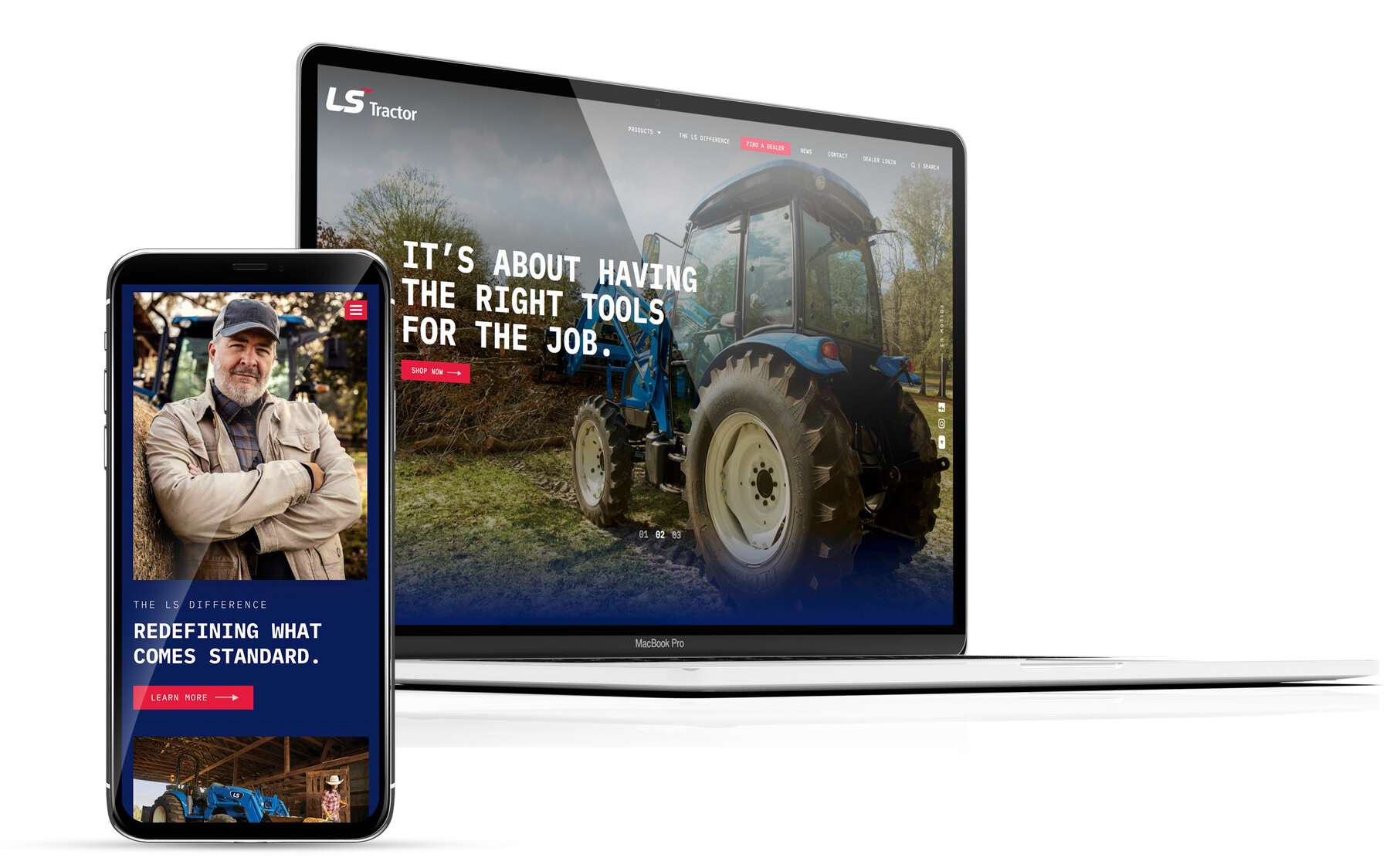 Ls tractor website