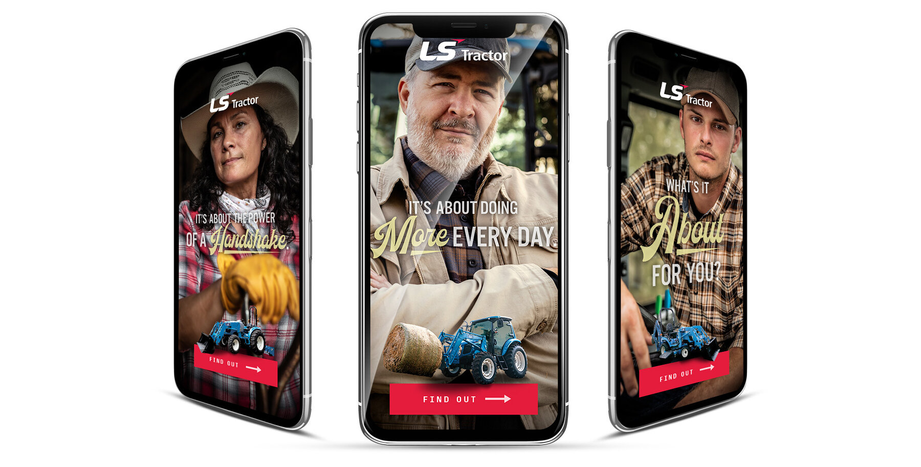 Ls tractor web banners