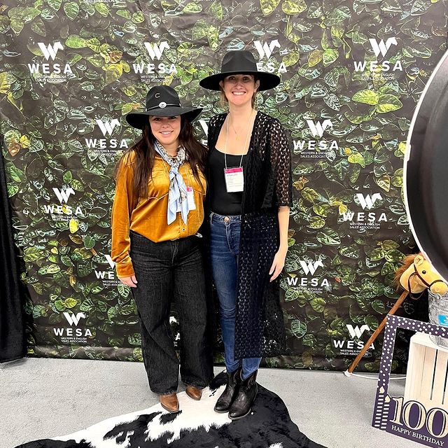 Last week our team had some fun attending the @WESAtradeshow on behalf of our client @Wrangler! FWV Group Account Director Morgan Lang and Senior Account Executive Kaitlyn DeSimone facilitated editorial appointments with major western publications such as @cowgirlmagazine, @cowboysindiansmagazine and @westernhorseman. They also had the chance to review the upcoming line of Wrangler product while onsite!🤠 #WESAtradeshow