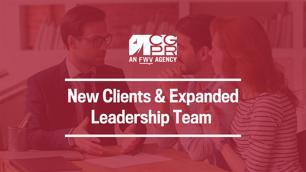 New Clients & Expanded Leadership TEam